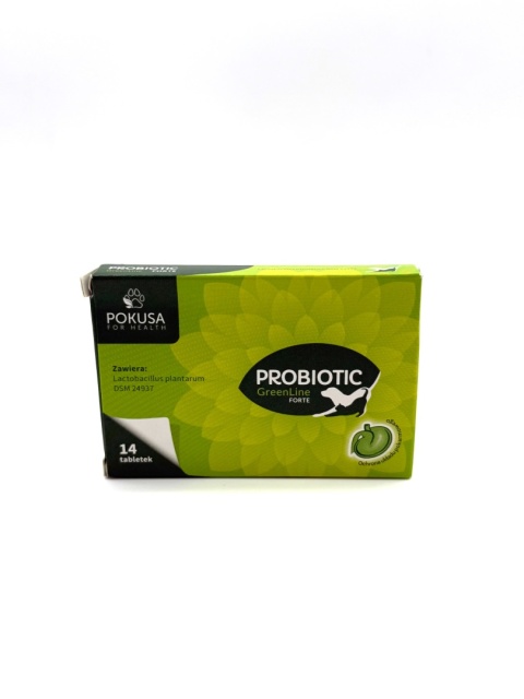 Pokusa Probiotyk w tabletkach - Probiotic Forte - GreenLine 14 tab.