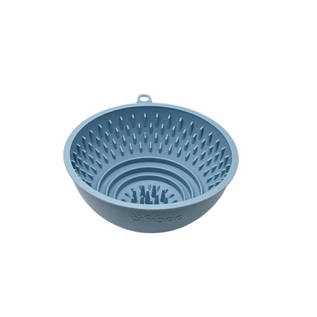 FIBOO Flip Fiboowl- miska 2w1 - ciemny niebieski