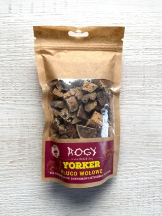 ROGY YORKER płuco wołowe małe kawłki 50g