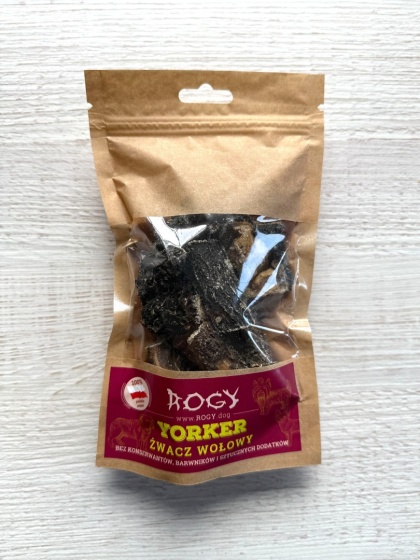 ROGY YORKER żwacz wołowy małe kawłki 80g
