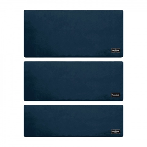 Recobed Mata na parapet welurowa granat M 25cmx60cmx2cm