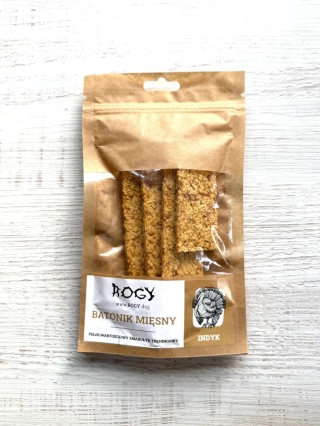 Rogy Batonik Mięsny – Indyk, 80 g