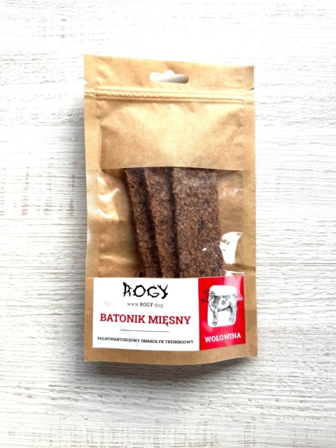 Rogy Batonik Mięsny – wołowina, 80 g