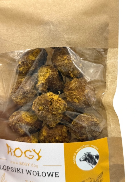Rogy - Klopsiki wołowe z kurkumą 80g