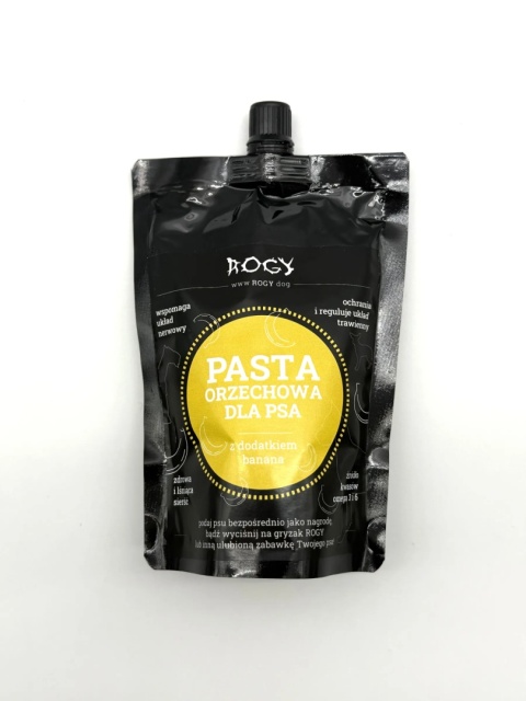 Rogy - Pasta orzechowa dla psa 300g- bananowa