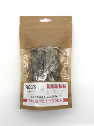 Rogy Smakołyki Z Morza Warkocz Z Łososia 70g