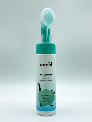 Totobi Naturalna pianka do mycia łapek dla psa i kota, 200 ml