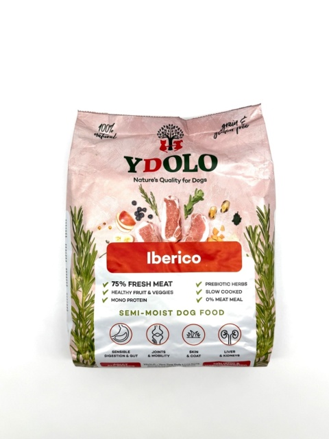 YDOLO - Iberico - Wieprzowina Iberico 2,5kg - Karma półwilgotna dla psa