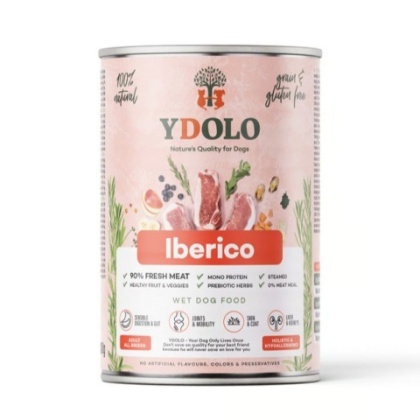 YDOLO Iberico - mokra karma z wieprzowiną Iberico dla psa - 400g