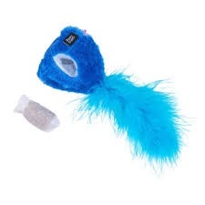 ZippyClaws zabawka dla kota Bushy Throw Mysz z kocimiętką do wielokrotnego wypełniania