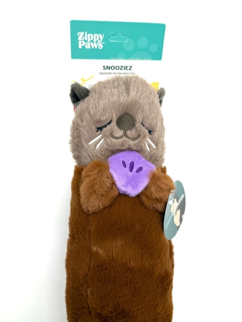 ZippyPaws Shhhh! Ultrasoniczna zabawka dla psa Wydra Snoozies