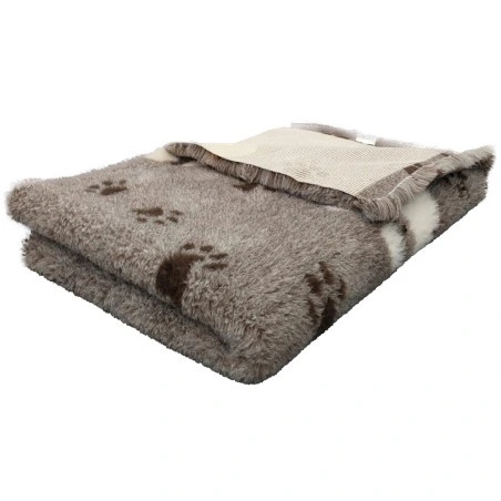 BUBA Legowisko antypoślizgowe DRY BED 28mm beż duże łapy 75x50 cm