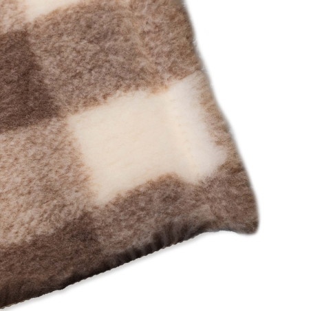 BUBALegowisko antypoślizgowe DRY BED 28mm krata beżowo kremowa 50x37cm