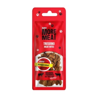 BUBAlicious More Meat treserki 50g wołowina z wątróbką