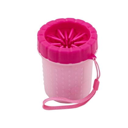 Barry King Czyścik do łap, dla psa, różowy, materiał silikon+PP, rozmiar S