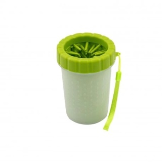 Barry King Czyścik do łap, dla psa, zielony, materiał silikon+PP, rozmiar M