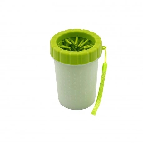 Barry King Czyścik do łap, dla psa, zielony, materiał silikon+PP, rozmiar M