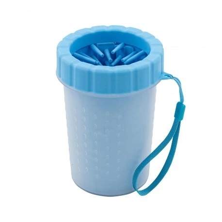 Barry King Czyścik do łap, dla psa, niebieski, materiał silikon+PP, rozmiar M