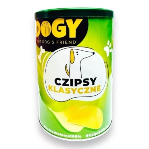 DOGY Czipsy klasyczne przekąska dla psa 120g