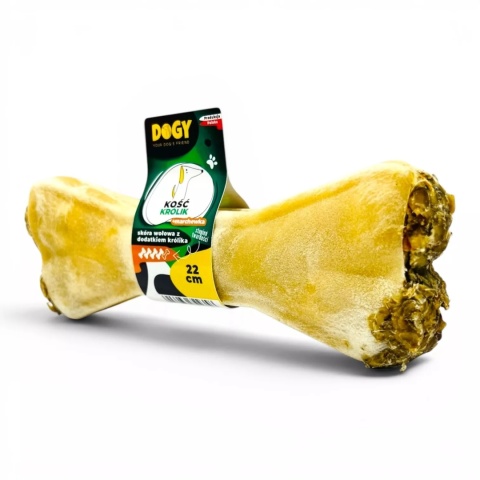 DOGY - Kość z królikiem i marchewką 22cm 1szt