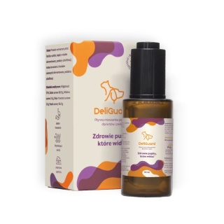 DeliGuard - postbiotyk na zdrowy układ pokarmowy 30 ml dla psów i kotów