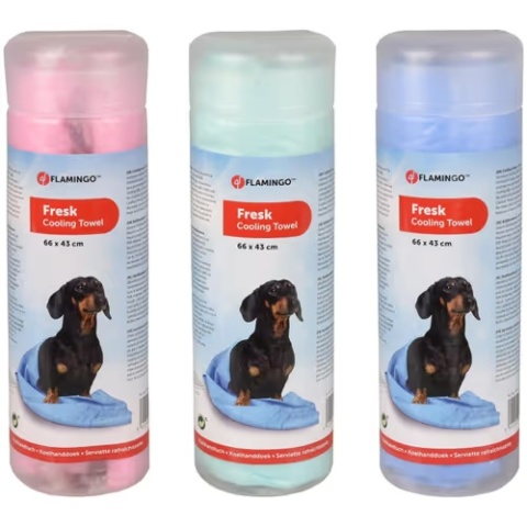 Flamingo Fresk Cooling Towel 66x43cm - ręcznik chłodzący dla psa i kota(różowy)