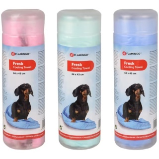 Flamingo Fresk Cooling Towel 66x43cm - ręcznik chłodzący dla psa i kota(niebieski)