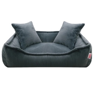 Fluffy Place Kanapa Lola grafitowy 85x65 cm