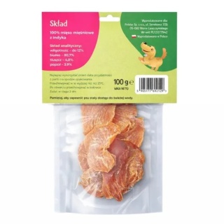 Mr. Bro Memlaki Air Dried Indyk w płatach 150g