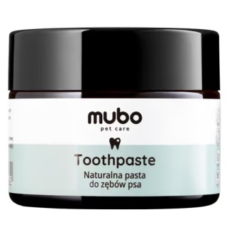 Mubo Toothpaste 50g - naturalna pasta do zębów dla psa i kota