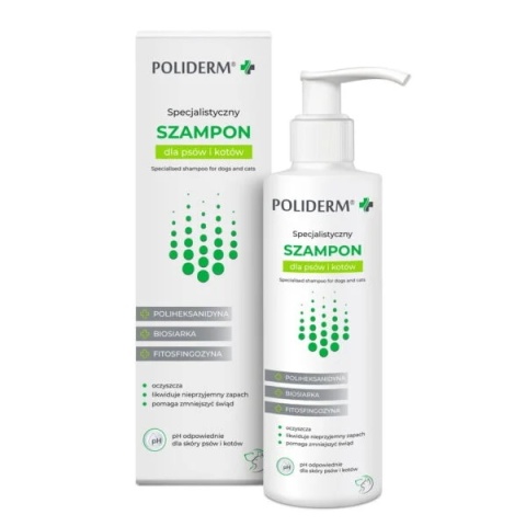 POLIDERM® SZAMPON – szampon dla psa i kota 250 ml