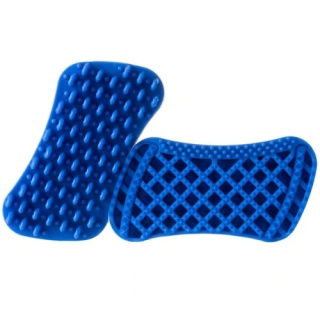 Pet+Me Soft Silicone Brush Blue-szczotka silikonowa dla małych psów z niewielką ilością lub bez podszerstka, kotów krótkowłosych