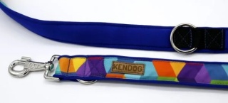 KENDOG Smycz przepinana dla psa handmade 200 cm “Klocki”