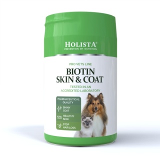 Holista Biotin Skin & Coat 200g – wsparcie zdrowej skóry i pięknej sierści