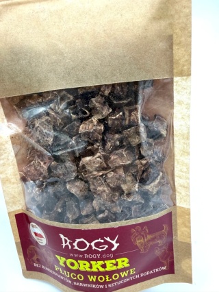 ROGY YORKER płuco wołowe drobna kostka 50g