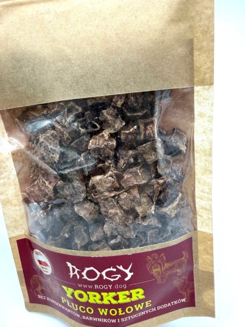 ROGY YORKER płuco wołowe drobna kostka 50g