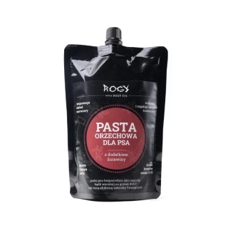 Rogy – Pasta orzechowa dla psa 300g – żurawinowa