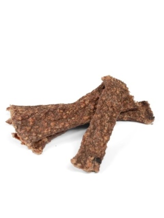 Snackoo Przysmak dla psa – paski mięsne z królika 100% mięsa 150 g