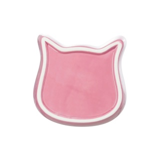 TRIXIE Miska ceramiczna w kształcie głowy kota, 0.25 l/12 cm