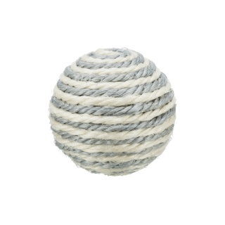 Trixie Piłka Sizalowa dla kota – 6,5 cm z grzechotką