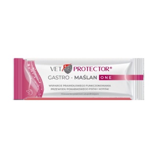 VET PROTECTOR® GASTRO – MAŚLAN ONE – preparat wspierający funkcjonowanie przewodu pokarmowego dla psa i kota 3 ml