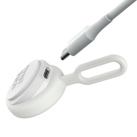 WAUDOG LED latarka dla psów, w świecącej silikonowej obudowie, USB, średnica 37 mm