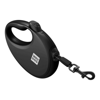 WAUDOG Smycz automatyczna R-leash 3 m S (do 12 kg) – smycz dla psa z pojemnikiem na woreczki i taśmą odblaskową